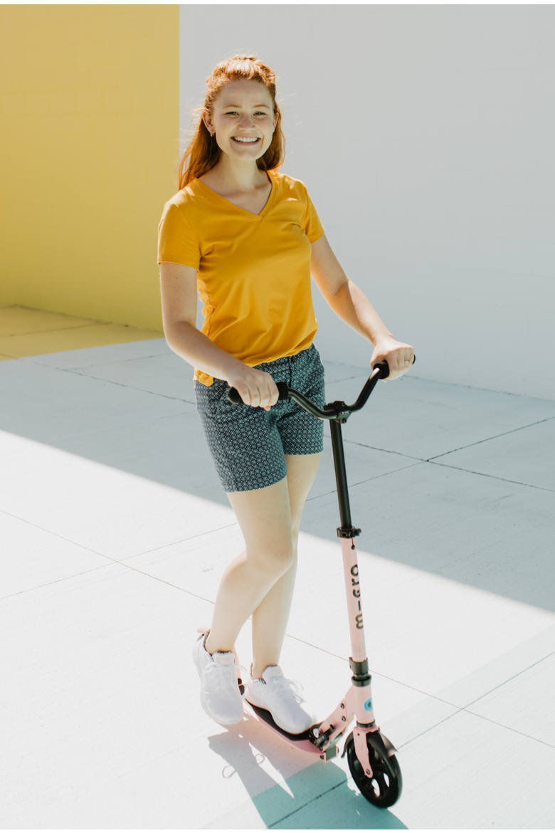 Speed Deluxe Scooter for Ages 8+, Alternate, color, Neon Rose