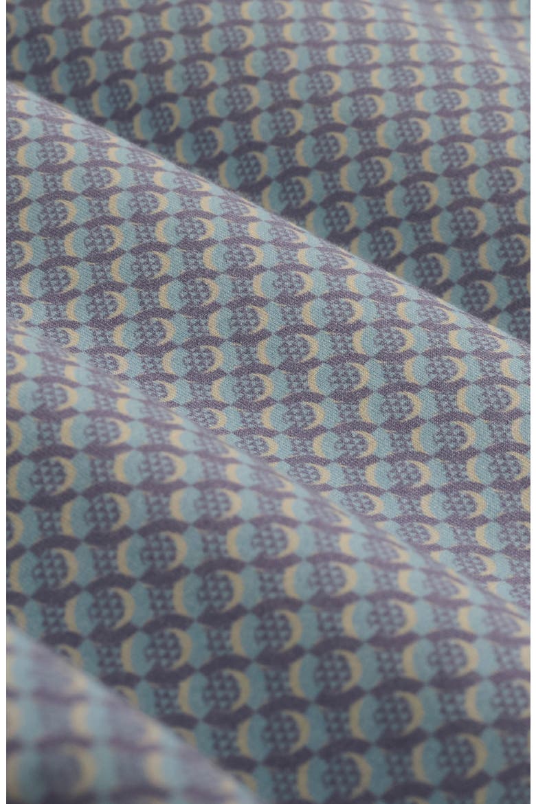 James OoohCotton® Geo Print Button-Up Shirt, Alternate, color, ORCHID