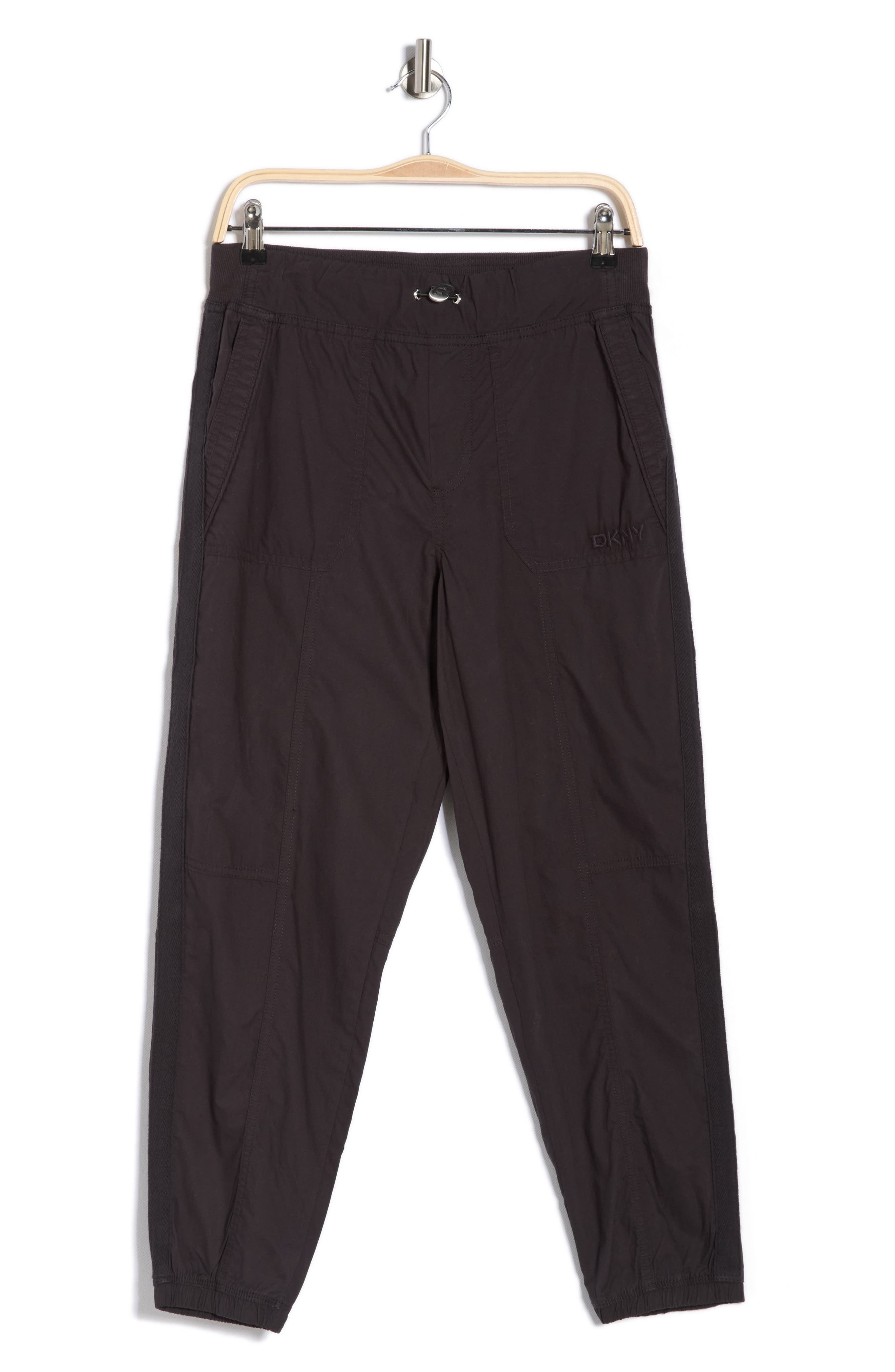 DKNY Drawcord Waist Cotton Cargo Joggers