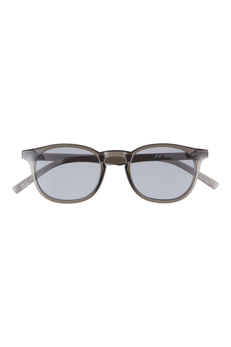 Club Royale 48mm Round Sunglasses, Main, color, PEWTER / SMOKE TINT