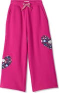 Hatley Kids' Very Berry Wide Leg Track Pants