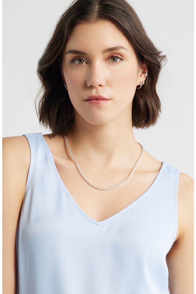 Demi Fine Wheat Chain Necklace, Alternate, color, STERLING SILVER PLATED