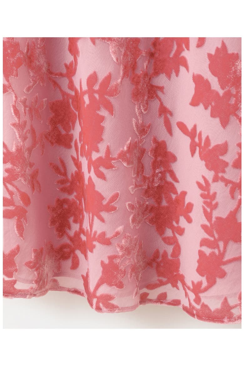 Devor Floral Burnout Sleeveless Maxi Dress, Alternate, color, PASTEL PINK