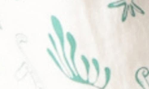 Electric & Rose Sail Print Wide Leg Pants In White