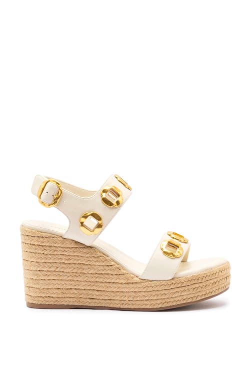 Larroude Milan Espadrilles Ivory In Ivory