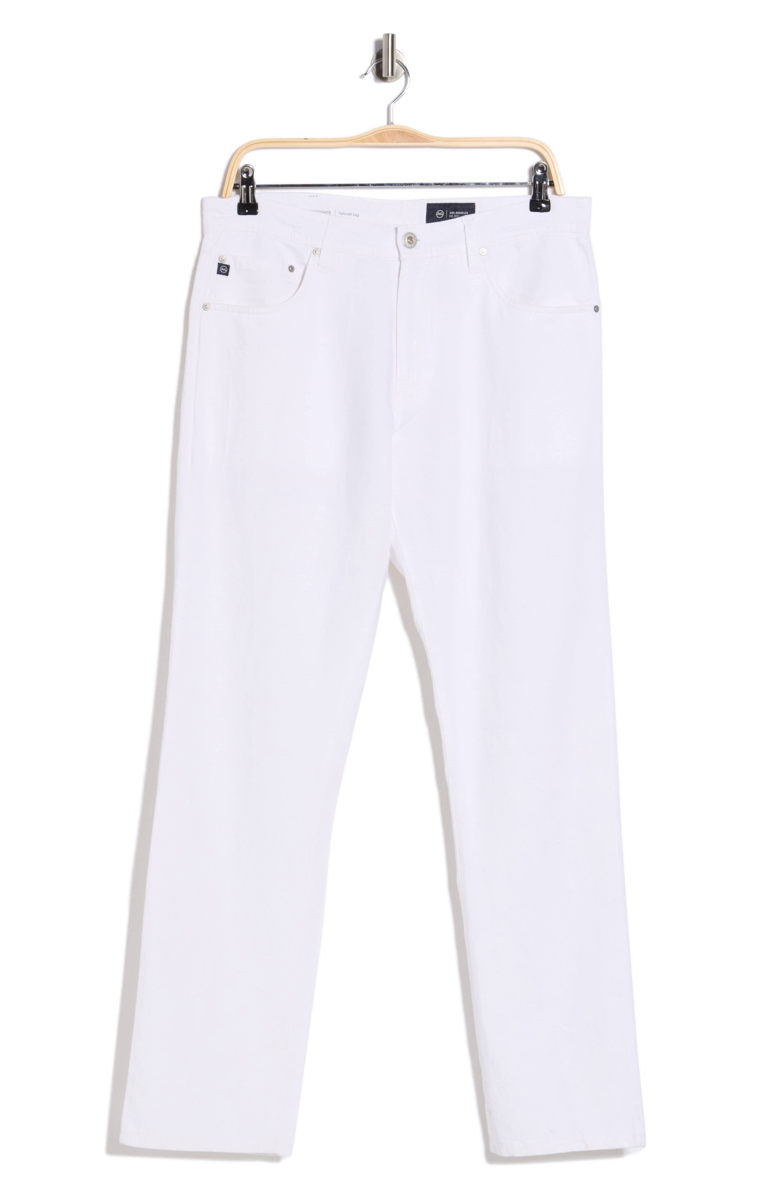 AG Graduate Tailored Linen Blend Pants