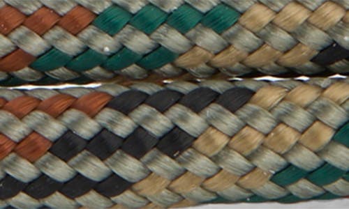 Caputo & Co Camo Paracord Bracelet In Green