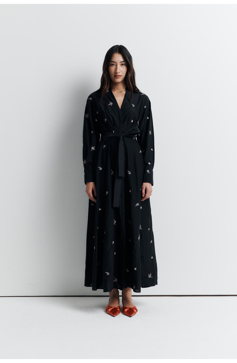 Romy Lola Shirt Dress, Alternate, color, Nightshade Bloom