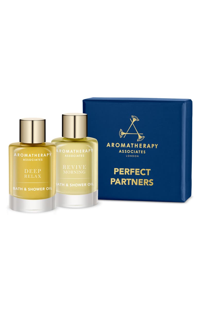 Aromatherapy Associates Perfect Partners Bath & Shower Oil Duo, Alternate, color, 