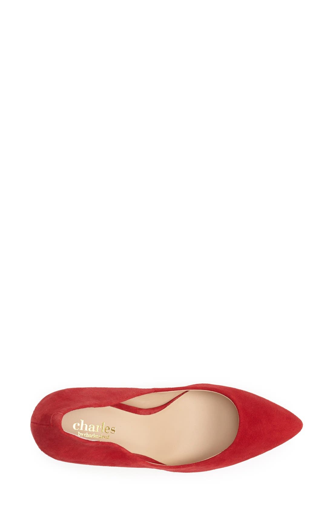 'Pact' Pump, Alternate, color, CHERRY SUEDE
