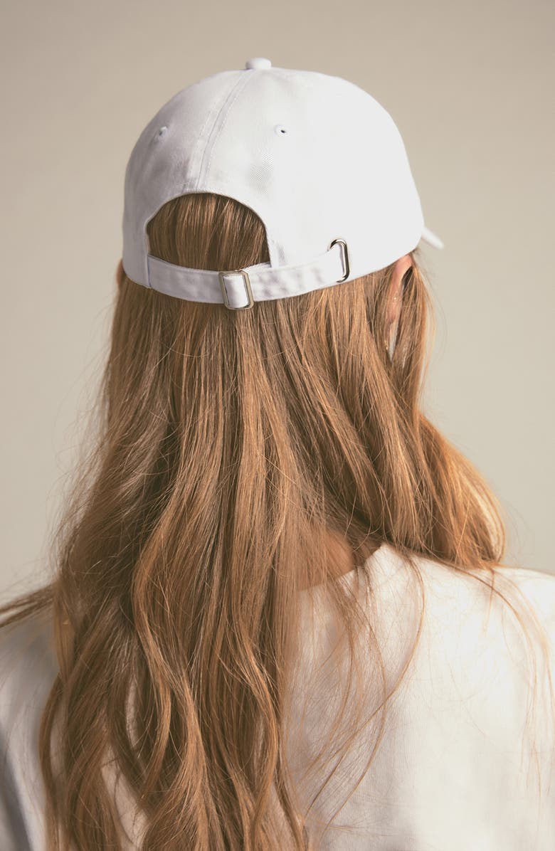 Favorite Daughter Classic Logo Heart Cotton Twill Baseball Cap, Alternate, color, 