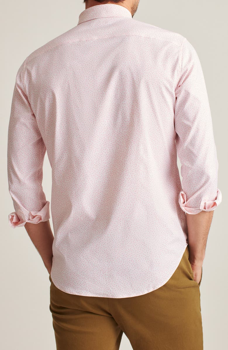 Bonobos Tech Slim Fit Floral Stretch Button-Up Shirt, Alternate, color,