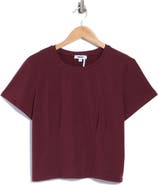 DKNY Double Pleated Corset T-Shirt