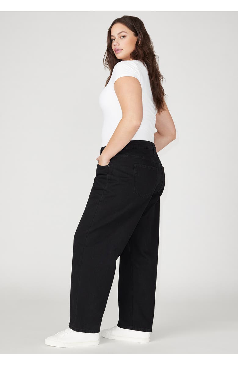 ELOQUII The Loose Fit Jean, Alternate, color, Vintage Black