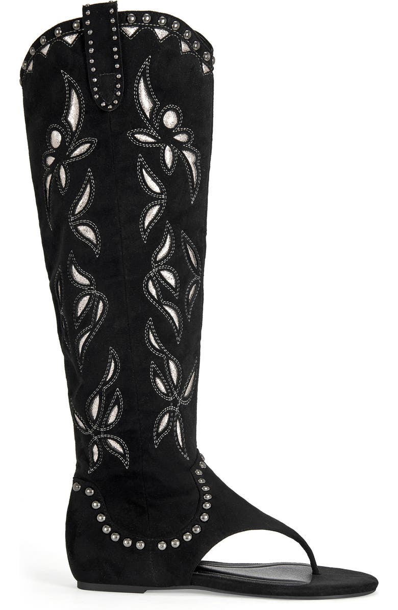 AZALEA WANG Chandana Western Sandal, Alternate, color,