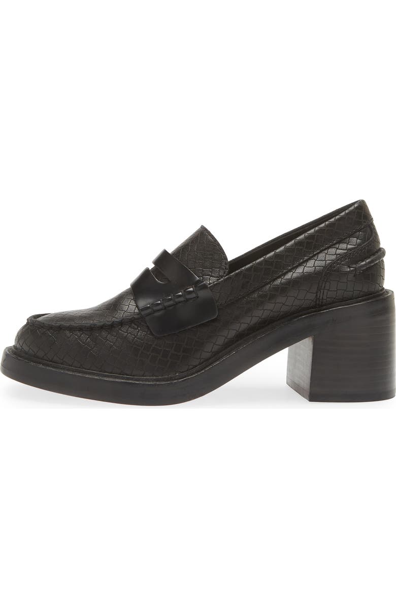 rag & bone Carter Platform Penny Loafer, Alternate, color,