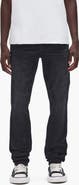 PURPLE BRAND Monogram Bling Slim Straight Leg Jeans