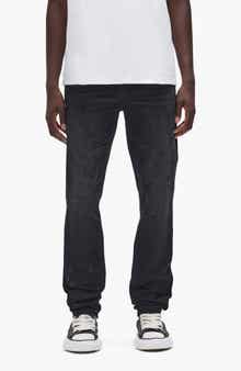 Monogram Bling Slim Straight Leg Jeans