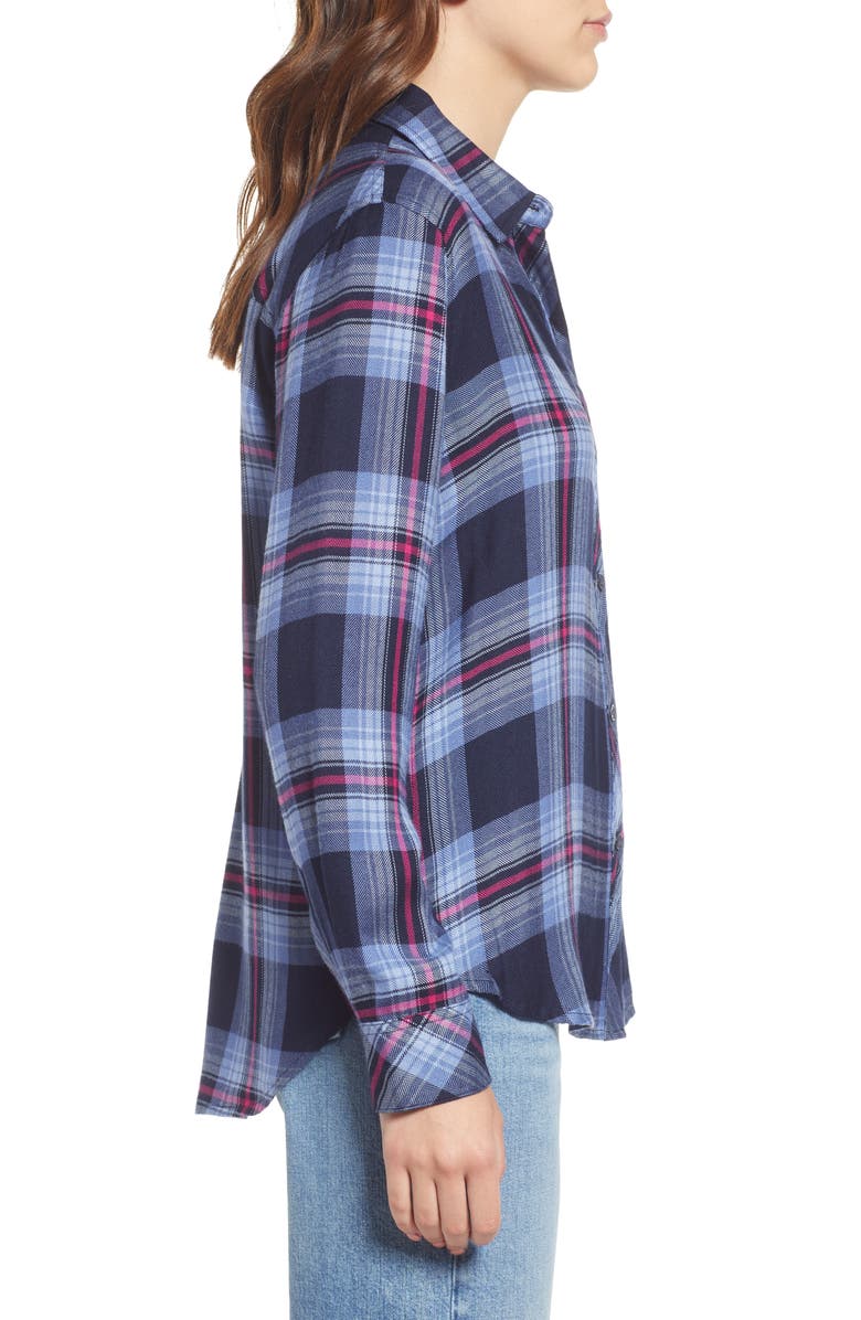 Rails Hunter Plaid Button-Up Shirt, Alternate, color, 
