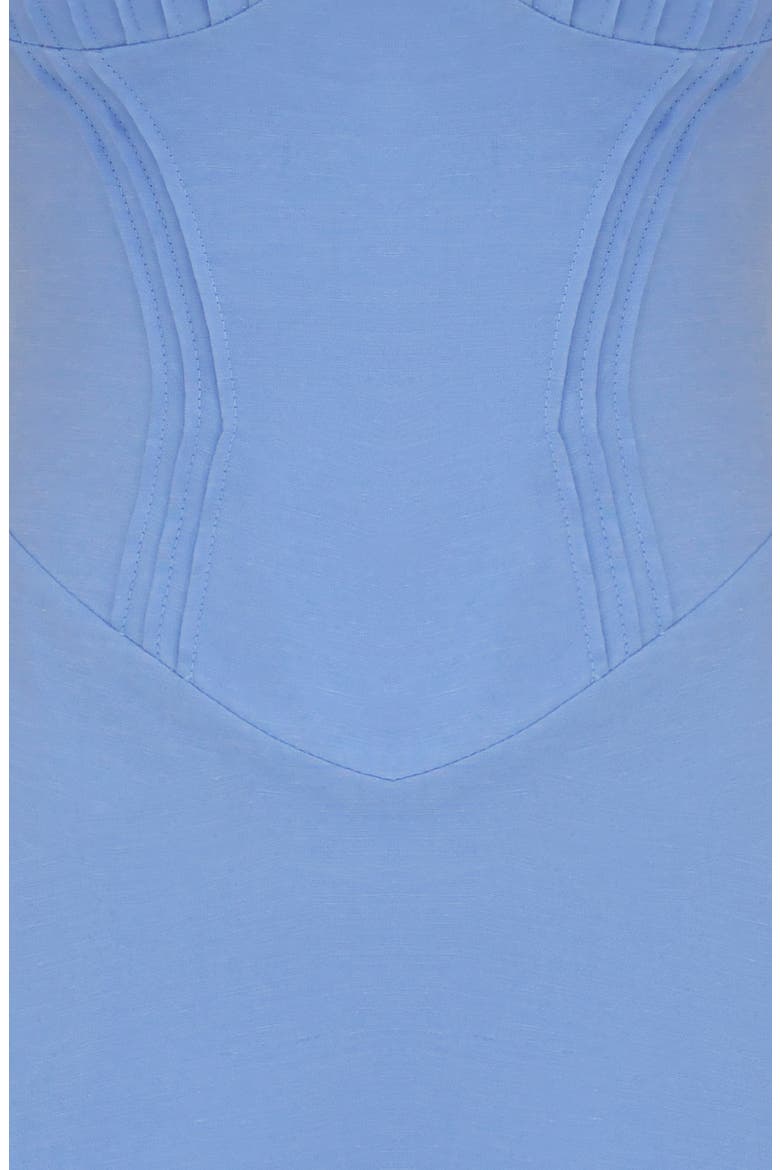 Tilly Pintuck Minidress, Alternate, color, BLUE