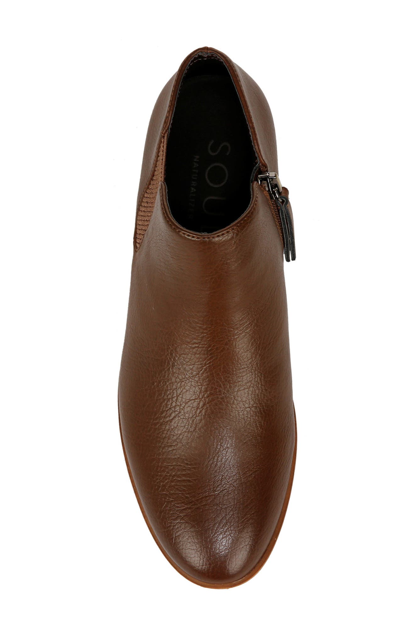 SOUL NATURALIZER Respect Bootie, Alternate, color, Cinnamon Faux Leather