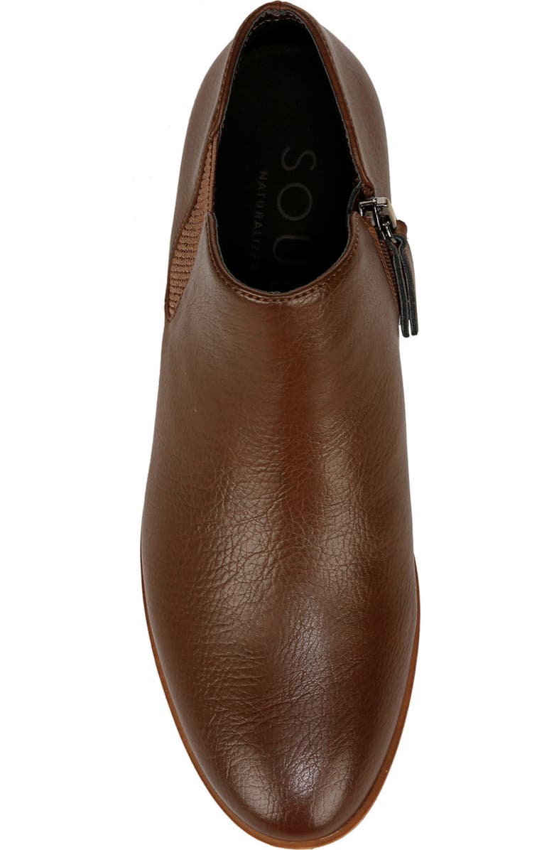 SOUL NATURALIZER Respect Bootie, Alternate, color, Cinnamon Faux Leather