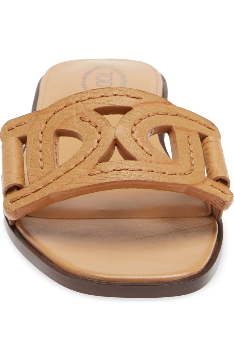 Tod's Kate Chain Detail Slide Sandal, Alternate, color,