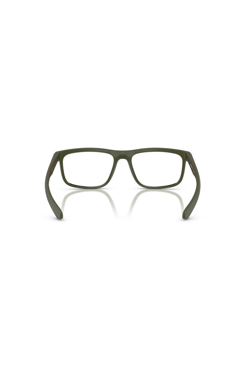 55mm Square optical glasses, Alternate, color, Green