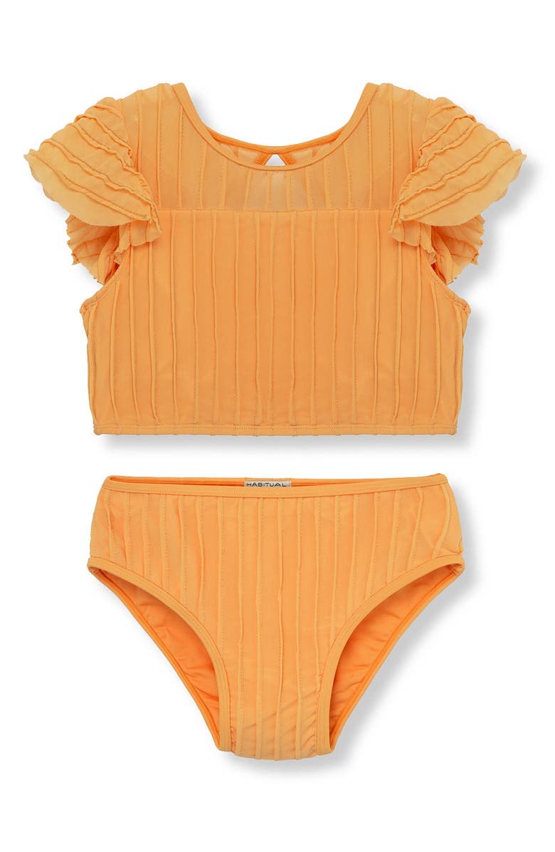 Habitual Kids Kids' Flouncie Two-Piece Swimsuit, Main, color, 