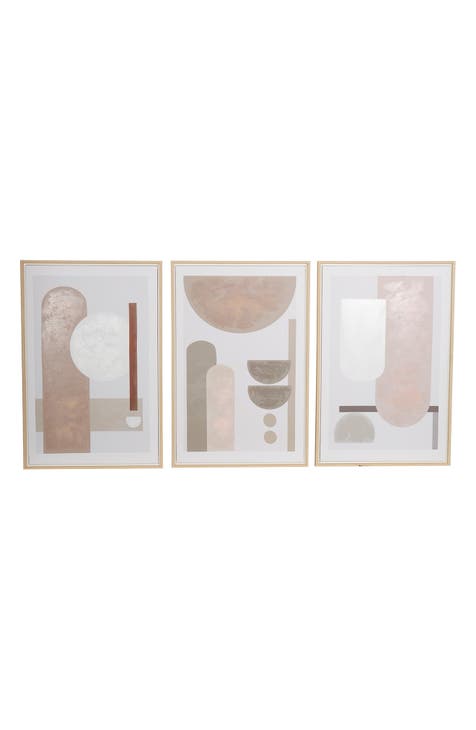 Set of 3 Canvas Wall Art