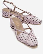 Prologue Shoes Olena Block Heel Slingback Pump