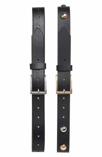 Steve Madden 2-for-1 Assorted Leather Belts