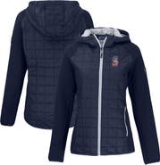 Cutter & Buck Women's Cutter & Buck Navy Seattle Mariners Americana Rainier Primaloft Eco Raglan Full-Zip Hybrid Jacket