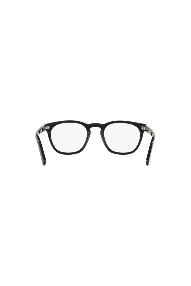 50mm Round optical glasses, Alternate, color, Black