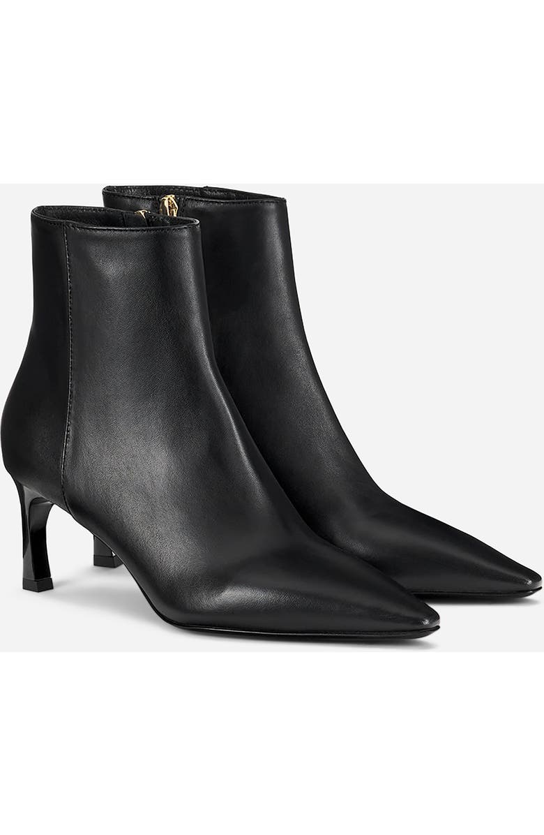 AGL Taylor Heeled Ankle Boot in Nappa Leather, Alternate, color, Black