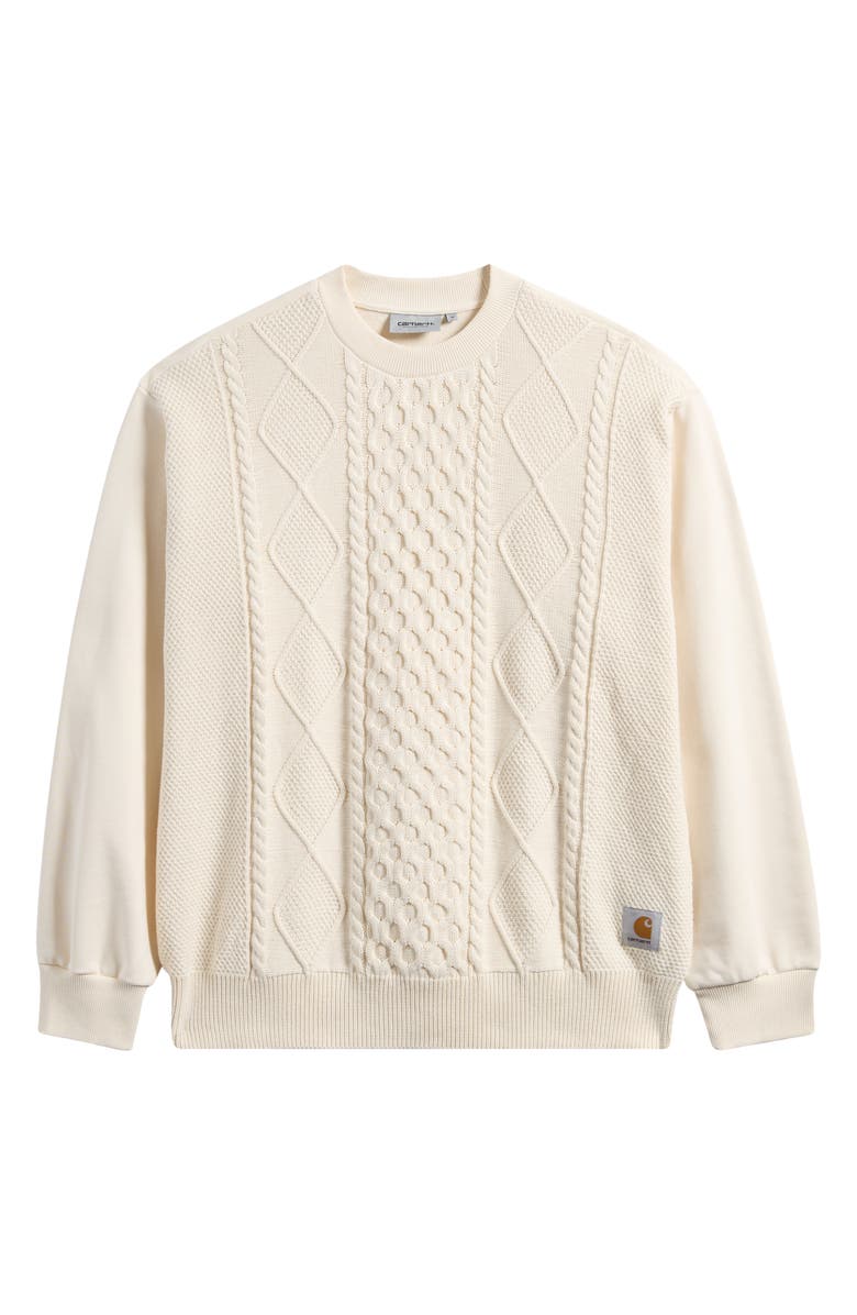 Carhartt Work In Progress Tridon Mixed Stitch Sweater, Main, color, 