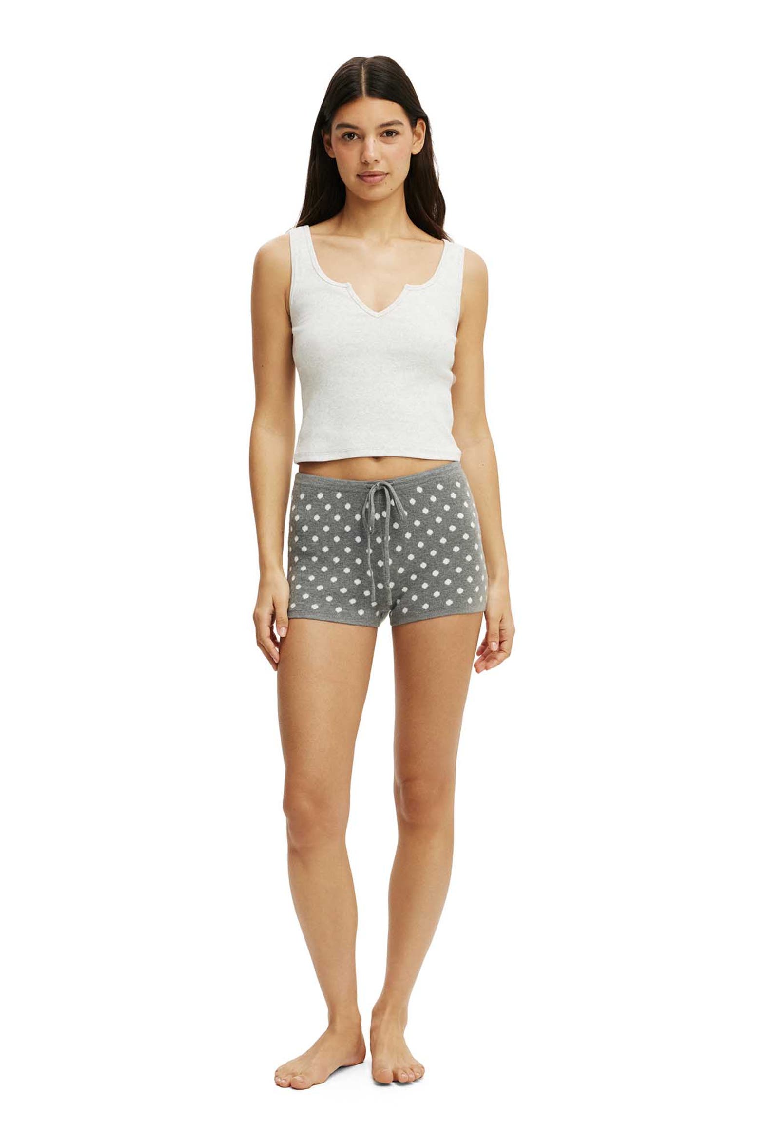 Cross On Rib COTTON ON BODY Women's Rib Notch Tank (Women) | Nordstrom
