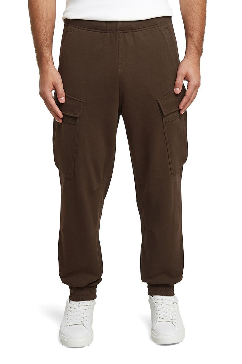 Rovic Cargo Sweatpants, Main, color, DEEP BROWN