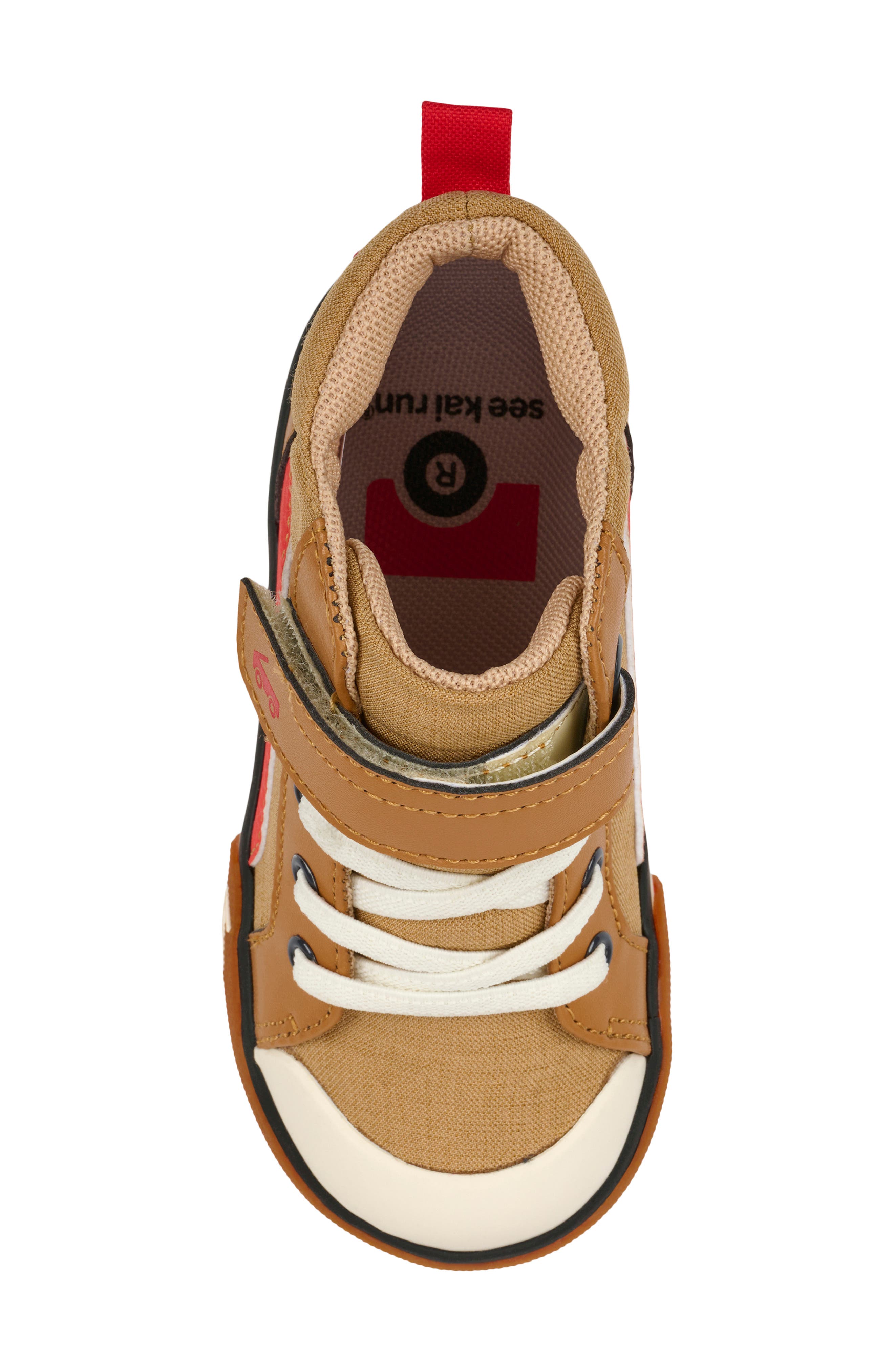 Kids' Dayton High Top Sneaker, Alternate, color, TAN