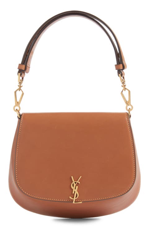 Voltaire Leather Top Handle Bag