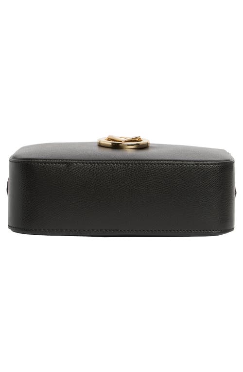 Valentino By Mario Valentino Babette Leather Camera Bag In Black