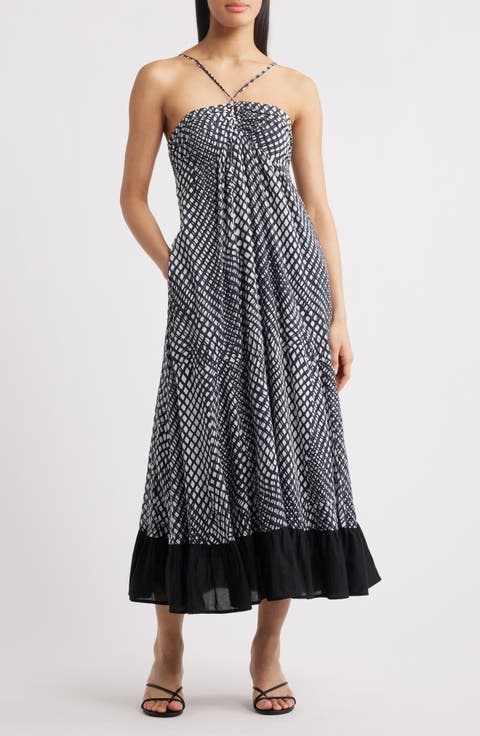 Aralia Empire Waist Sleeveless Maxi Dress