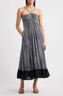 Du Paradis Aralia Empire Waist Sleeveless Maxi Dress