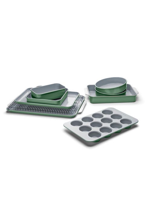 11-Piece Nontoxic Ceramic Bakeware Set