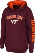 COLOSSEUM Women's Colosseum Maroon Virginia Tech Hokies Loud and Proud Pullover Hoodie