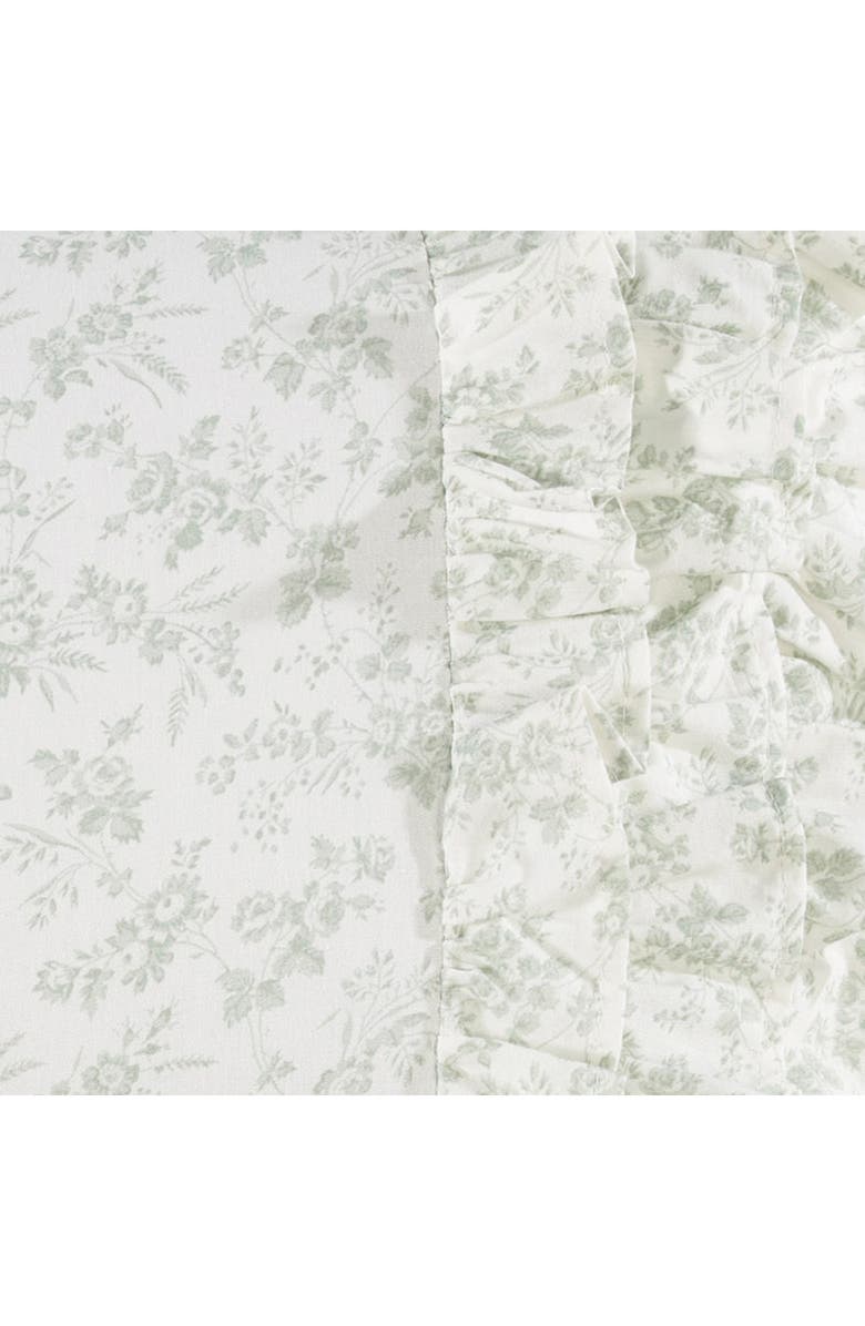 Laura Ashley Harper Throw Pillow, Alternate, color, Sage