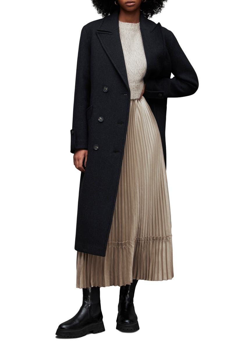 AllSaints Silvi Two-Piece Sweater & Slipdress, Alternate, color,