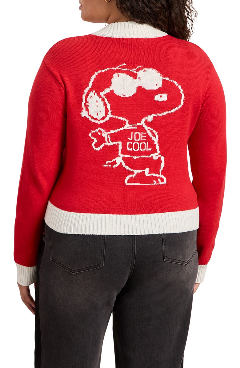 Sanctuary Joe Cool Zip Sweater, Alternate, color, Cherry Lacquer Red