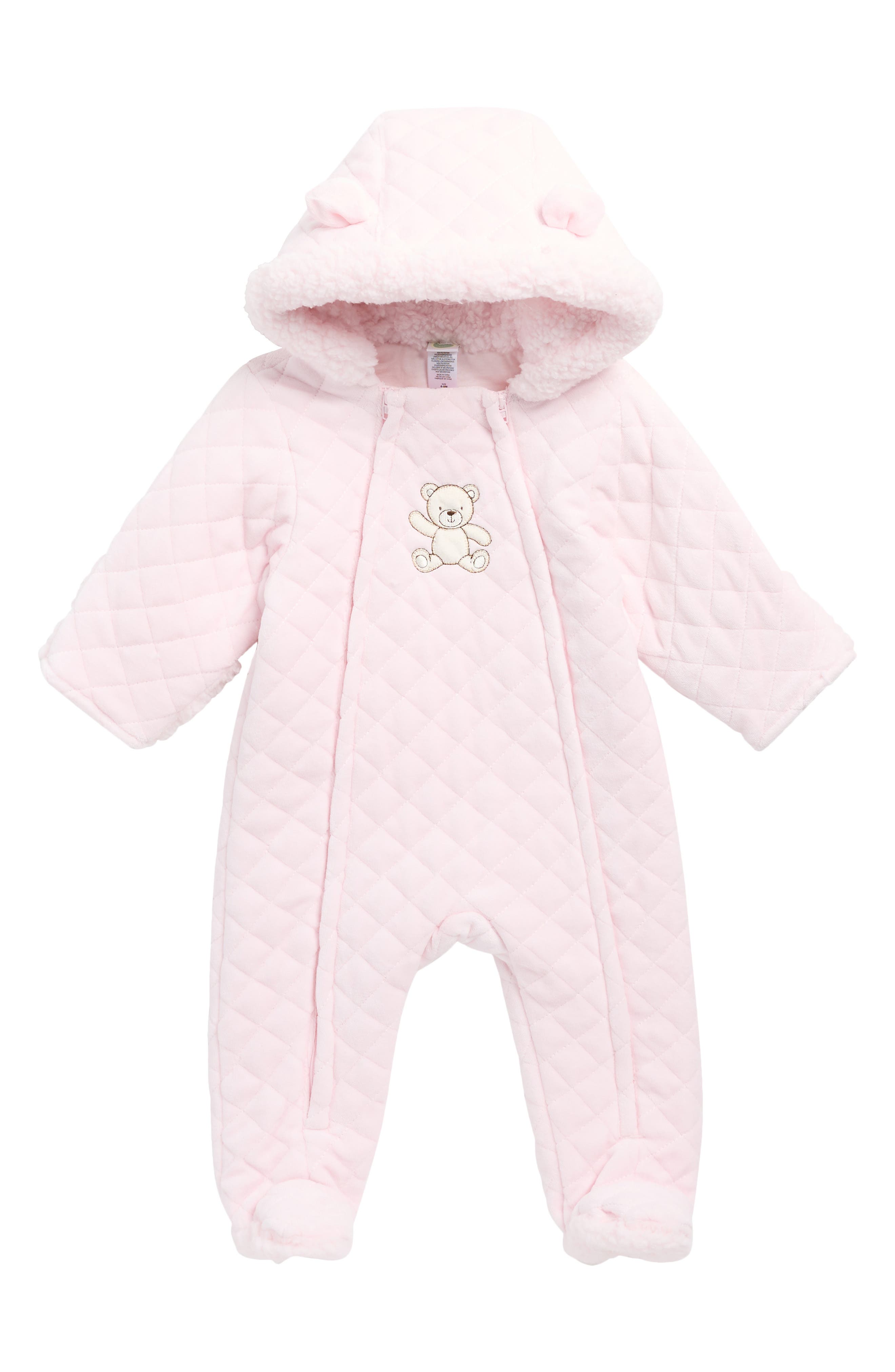 Little Me Quilted Bear Pram