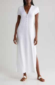 Robin Piccone Amy Rib Cover-Up Dress